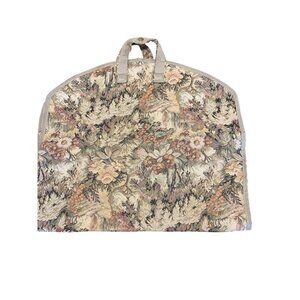 Vintage Tapestry Floral Travel Organizer Coastal Grandma